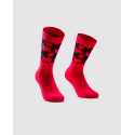 ASSOS MONOGRAM SOCKS EVO Lunar Red  - Socquettes cycliste