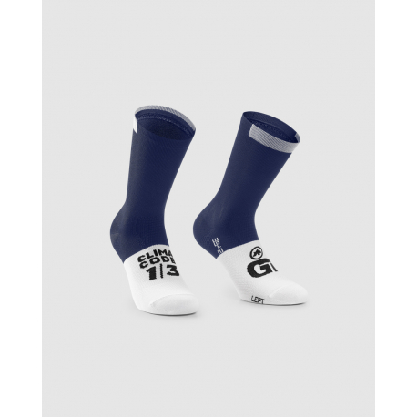 ASSOS GT Socks C2 Genesi Blue - Socquettes Cycliste