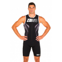 ZEROD SHORT racer HOMME BLACK - Shorty Triathlon Homme 