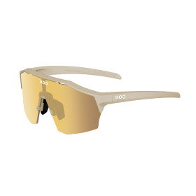 Koo SUPERNOVA Sand Matt / verres photochromiques Gold Mirror  - Lunettes Solaires Cyclisme et Triathlon