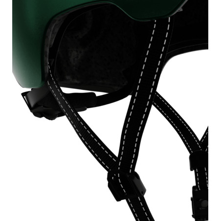 COSMO Fusion Casque urbain - Forest Green / Vert métallisé avec Cosmo RIDE (+télécommande) | Planetecycle