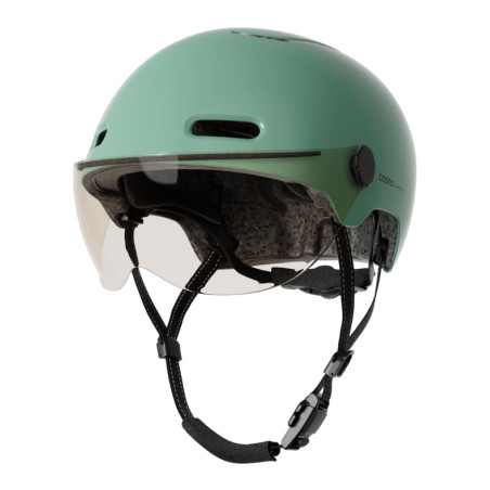 COSMO Fusion Casque urbain - Salvia Brillant / Sauge avec Cosmo RIDE (+télécommande) | Planetecycle