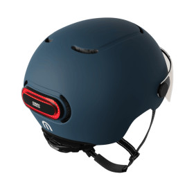 COSMO  Fusion Casque urbain - Bleu Mat avec Cosmo RIDE (+télécommande)