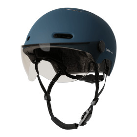 COSMO  Fusion Casque urbain - Bleu Mat avec Cosmo RIDE (+télécommande)