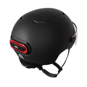 COSMO  Fusion Casque urbain - Noir Mat avec Cosmo RIDE (+télécommande)