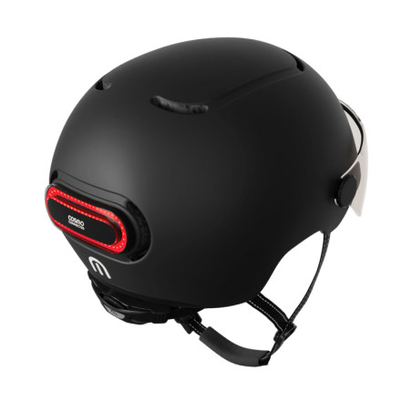 COSMO Fusion Casque urbain - Noir Mat avec Cosmo RIDE (+télécommande) | Planetecycle