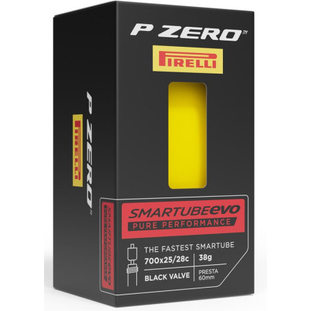 Chambre à air PIRELLI P ZERO SmarTUBE EVO 700 - 42mm 60mm 80mm | Planetecycle