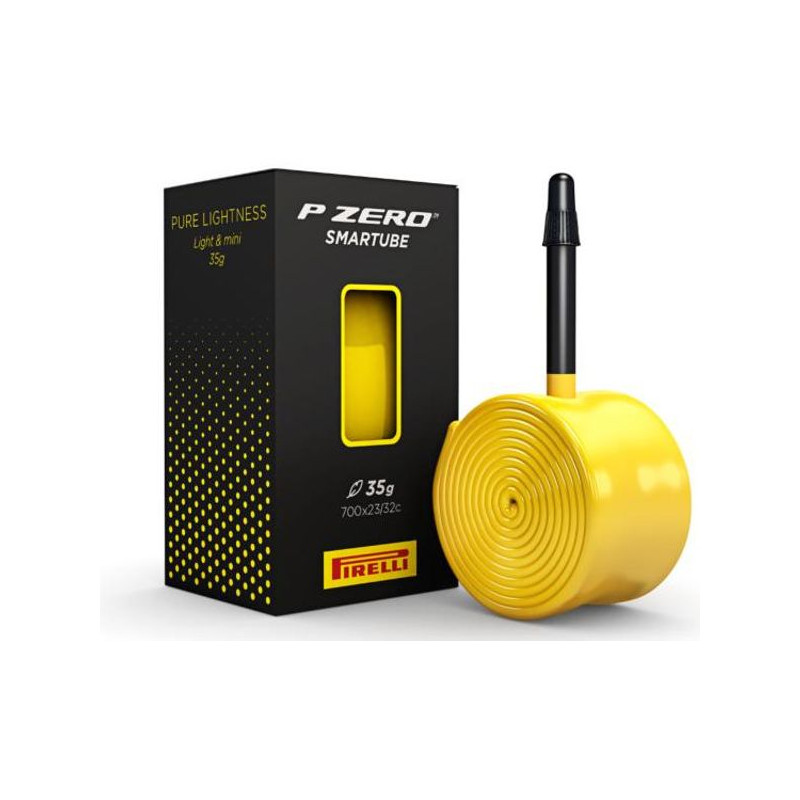 Chambre à air PIRELLI P ZERO SmarTUBE 700x23/32 - 42mm 60mm 80mm | Planetecycle