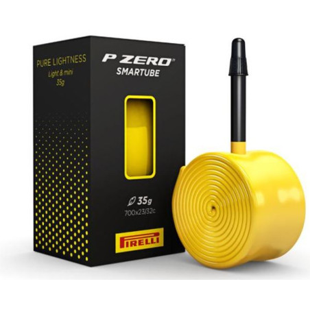 Chambre à air PIRELLI P ZERO SmarTUBE 700x23/32 - 42mm 60mm 80mm | Planetecycle Chambre à air PIRELLI P ZERO SmarTUBE 700x23/32 - 42mm 60mm 80mm | Planetecycle