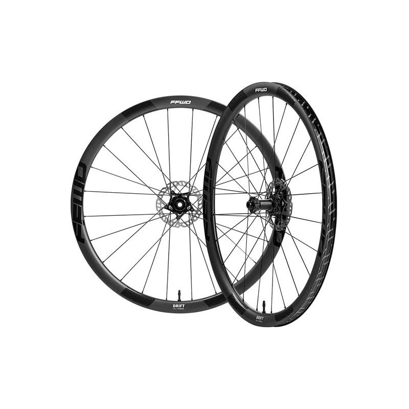 Paire Roues GRAVEL FFWD DRIFT DISC Tubeless Ready - Moyeux FFWD - Roues pour vélo GRAVEL | Planetecycle