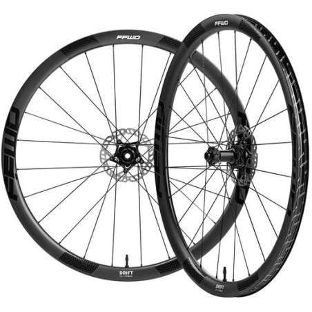 Paire Roues GRAVEL FFWD DRIFT DISC Tubeless Ready - Moyeux FFWD - Roues pour vélo GRAVEL | Planetecycle