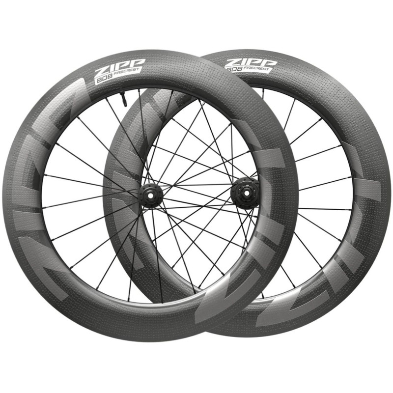 Paire Roues ZIPP 808 FIRECREST DISC Tubeless Ready - Center Lock (CL) | Planetecycle