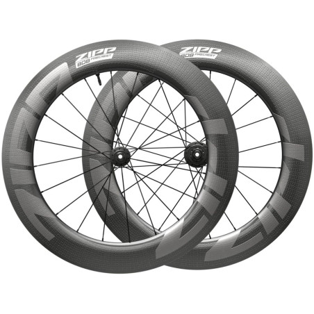 Paire Roues ZIPP 808 FIRECREST DISC Tubeless Ready - Center Lock (CL) | Planetecycle