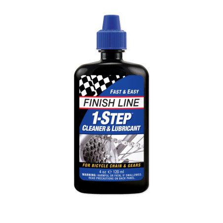 FINISH LINE - Lubrifiant et Nettoyant - 1-STEP - 120ml | Planetecycle