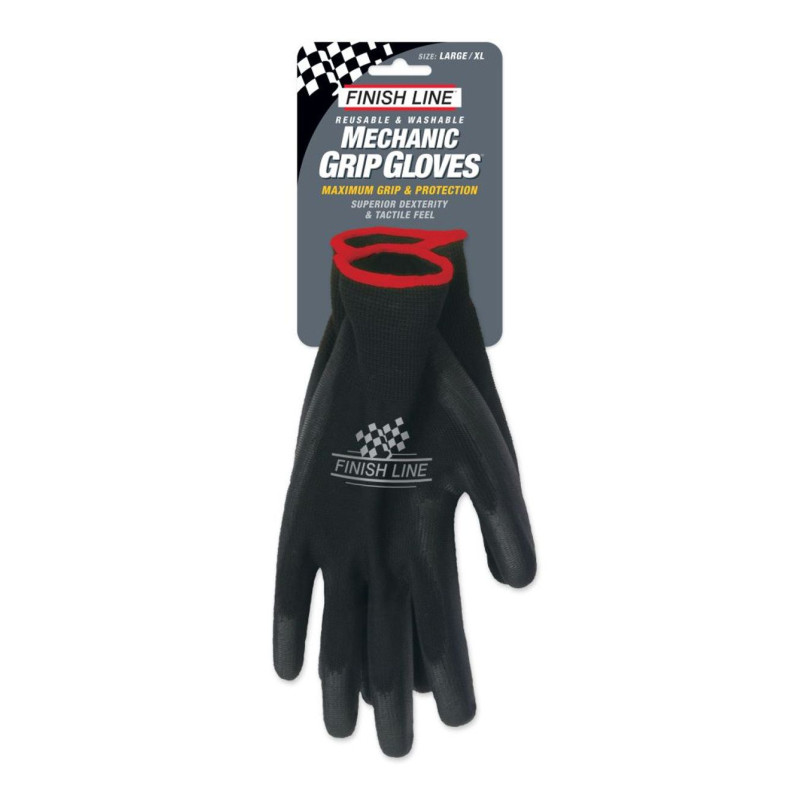 FINISH LINE - Gants - MECHANIC GRIP - L/XL | Planetecycle