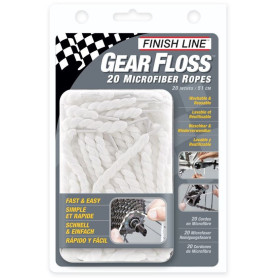 FINISH LINE - Ficelle de nettoyage - GEAR FLOSS - 20 ficelles