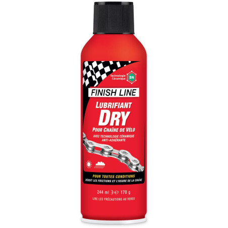 FINISH LINE - Lubrifiant - DRY - Aerosol 244ml | Planetecycle