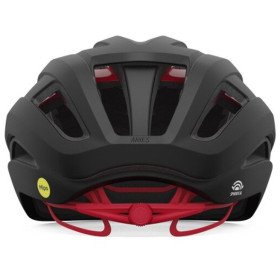 GIRO ARIES SPHERICAL - MATTE CARBON / RED - Casque Route avec technologie MIPS