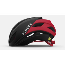 GIRO ECLIPSE SPHERICAL - MATTE BLACK - RED - WHITE - Casque Route avec technologie MIPS