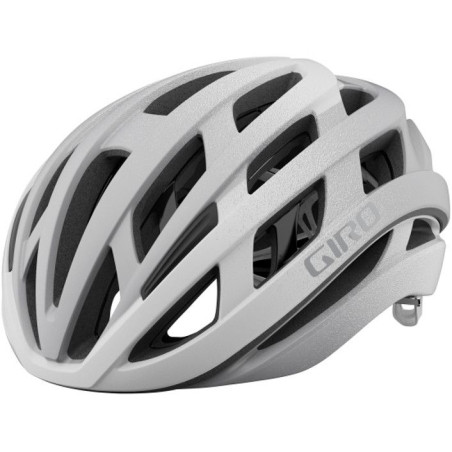 GIRO HELIOS SPHERICAL - MATTE WHITE - SILVER - Casque Route avec technologie MIPS | Planetecycle