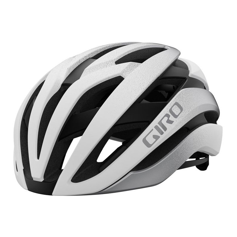 GIRO CIELO MIPS - MATTE WHITE SILVER - Casque Route avec technologie MIPS | Planetecycle