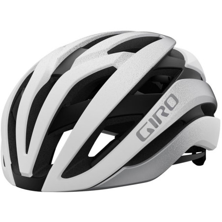 GIRO CIELO MIPS - MATTE WHITE SILVER - Casque Route avec technologie MIPS | Planetecycle