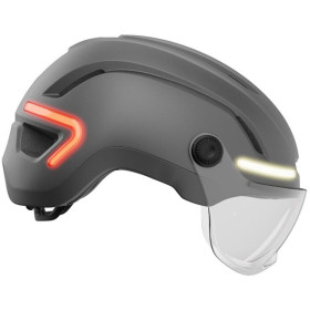 GIRO ETHOS MIPS SHIELD LED - GRAPHITE - Casque Urbain avec technologie MIPS