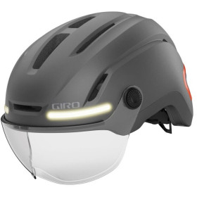 GIRO ETHOS MIPS SHIELD LED - GRAPHITE - Casque Urbain avec technologie MIPS