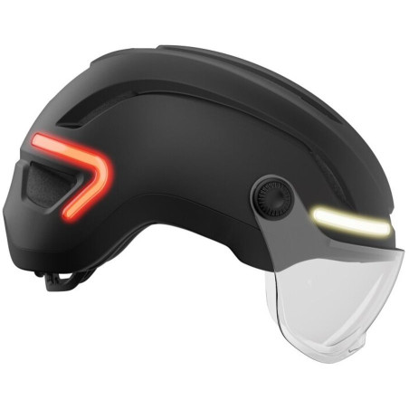 GIRO ETHOS MIPS SHIELD LED - MATTE BLACK - Casque Urbain avec technologie MIPS | Planetecycle