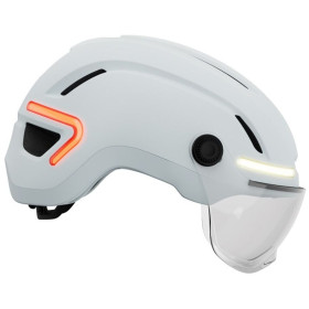 GIRO ETHOS MIPS SHIELD LED - MATTE WHITE CHALK - Casque Urbain avec technologie MIPS