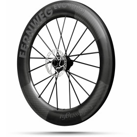 Lightweight FERNWEG 85 EVO PRO DISC SCHWARZ Edition TITANIUM BLACK - Paire de Roues Lightweight freinage à disques