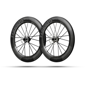 Lightweight FERNWEG 85 EVO PRO DISC SCHWARZ Edition TITANIUM BLACK - Paire de Roues Lightweight freinage à disques