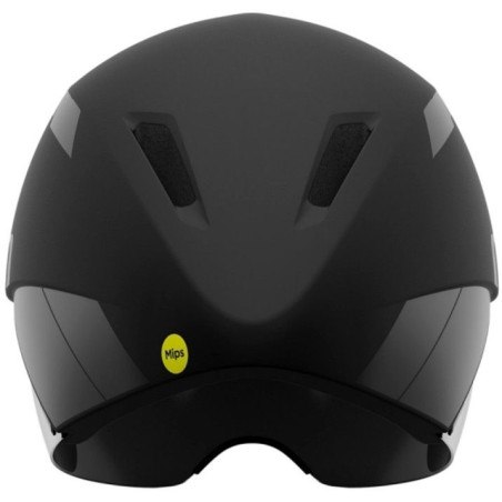 GIRO AEROHEAD MIPS - BLACK TITANE - Casque CLM - TRIATHLON avec technologie MIPS | Planetecycle