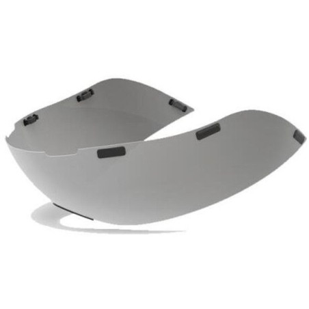 Visière pour casque GIRO AEROHEAD MIPS - Grey Silver Mat | Planetecycle