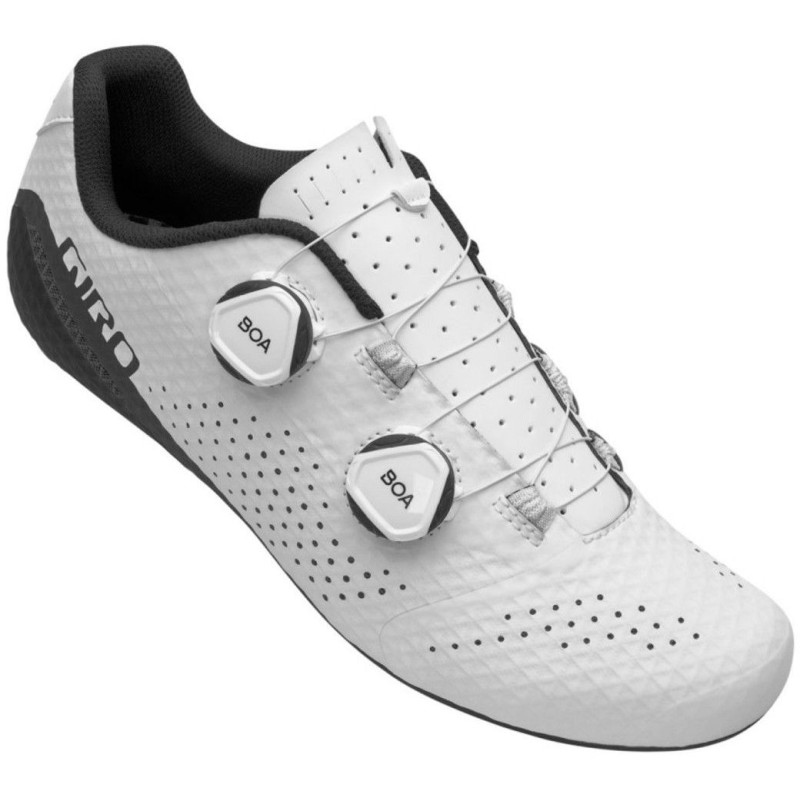 GIRO REGIME - WHITE BLACK - Chaussures velo route | Planetecycle