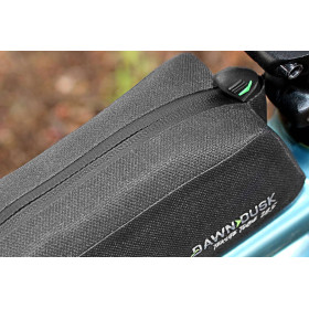 Sacoche de cadre DAWN TO DUSK - TEKLITE TUBIE 285 ANYWHERE BAG - version avec straps et visserie - spécifique pour GRAVEL et VTT