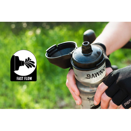 DAWN TO DUSK AQUA FLOW BOTTLE - 740 mL - Bidon spécifique pour GRAVEL et VTT | Planetecycle