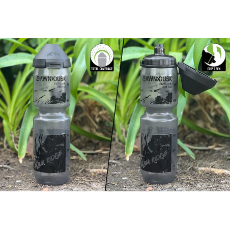 DAWN TO DUSK AQUA RIDGE BOTTLE - 825 mL - Bidon spécifique pour GRAVEL et VTT | Planetecycle