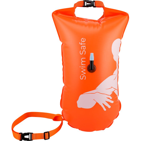 Bouée sécurité de nage SWEAMS SAFETY BUOY - Orange - 20L - SWIM SAFE | Planetecycle