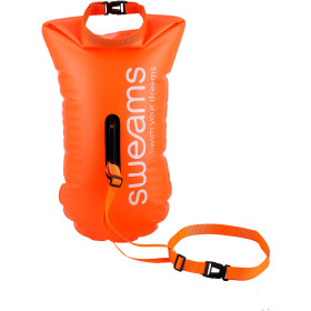 Bouée sécurité de nage SWEAMS SAFETY BUOY - Orange - 20L - SWIM SAFE