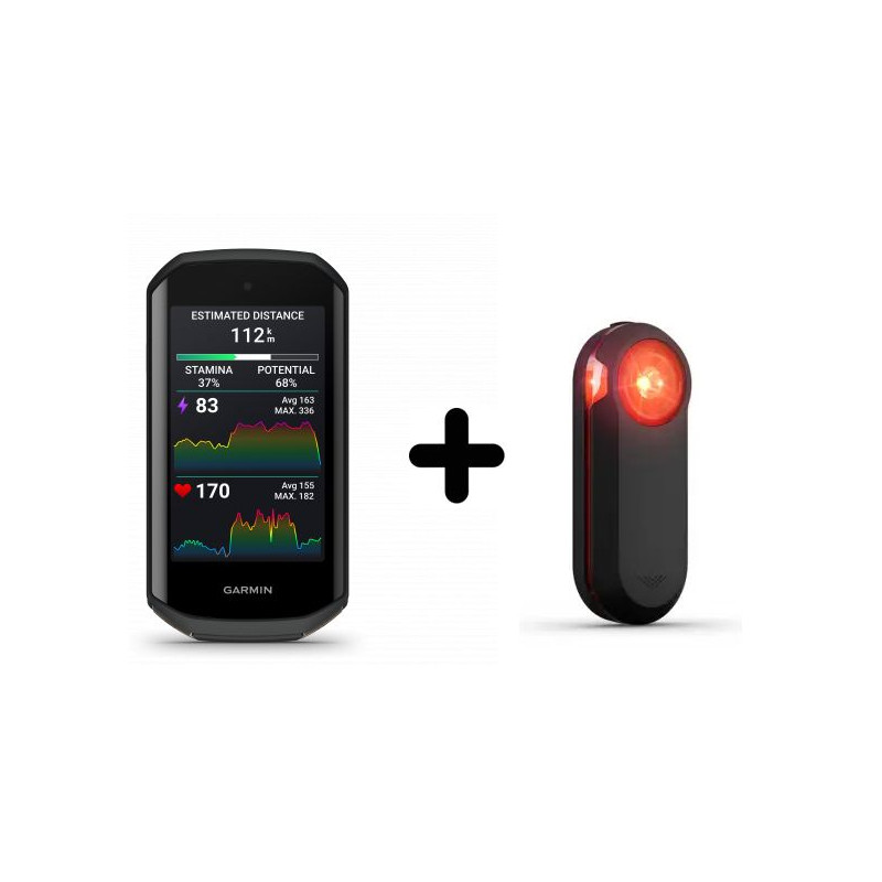 COMBO Garmin Edge 1050 + Varia RTL 515 feu arriere connecté - EN STOCK | Planetecycle