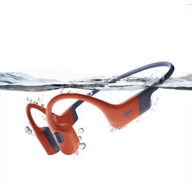 SHOKZ OPENSWIM PRO Rouge - Casque audio Bluetooth Natation , Eau Libre - EN STOCK