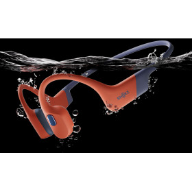 SHOKZ OPENSWIM PRO Rouge - Casque audio Bluetooth Natation , Eau Libre - EN STOCK