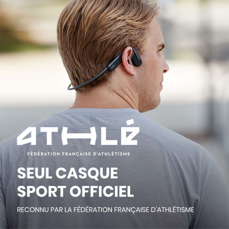 SHOKZ OPENMOVE Gris - Casque audio Bluetooth - EN STOCK | Planetecycle