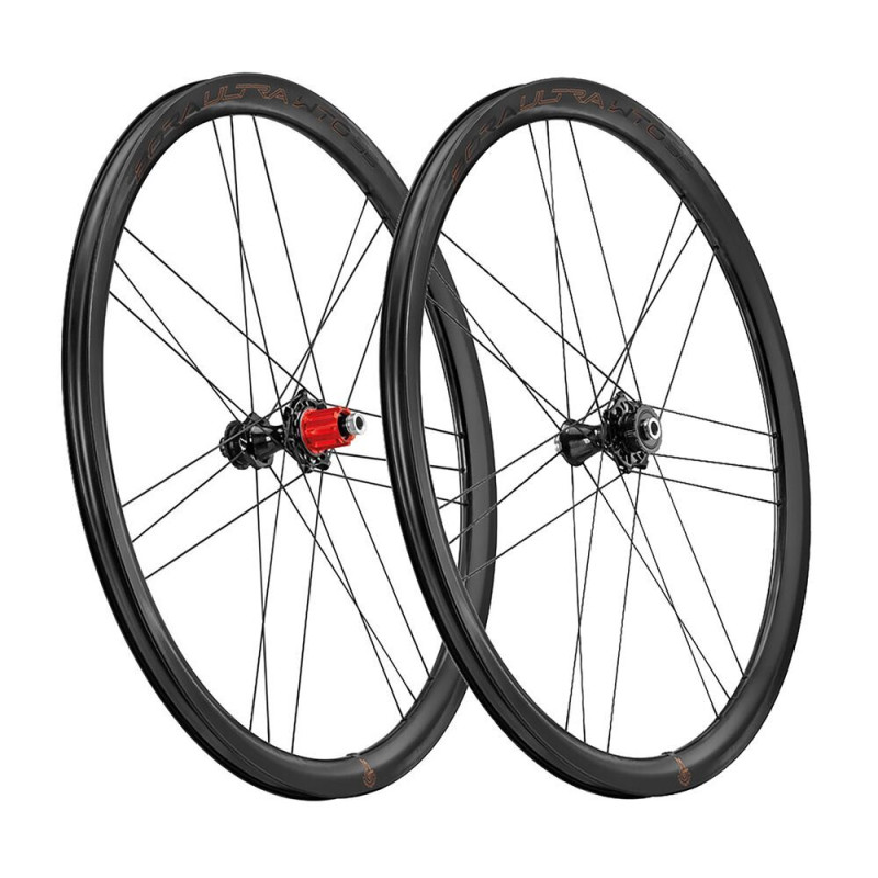 Campagnolo BORA ULTRA WTO 35 DISC TUBELESS C23 - Paire de roues Carbone Tubeless freinage Disc | Planetecycle