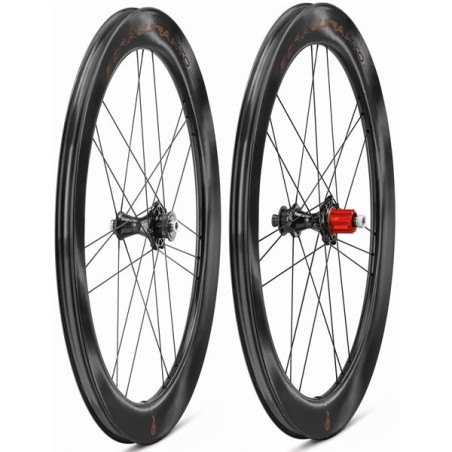 Campagnolo BORA ULTRA WTO 60 DISC TUBELESS C19 - Paire de roues Carbone Tubeless freinage Disc | Planetecycle