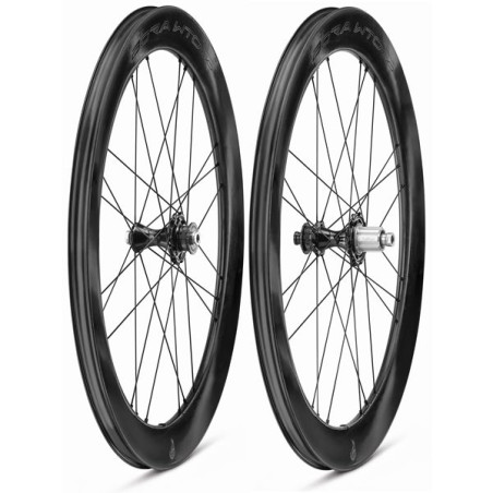 Campagnolo BORA WTO 60 DISC TUBELESS C19 - Paire de roues Carbone Tubeless freinage Disc | Planetecycle