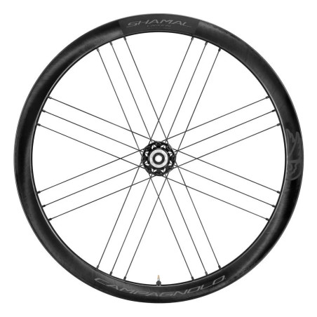 Campagnolo SHAMAL CARBON Disc Tubeless Bright Label - Paire de roues Carbone Tubeless freinage Disc | Planetecycle