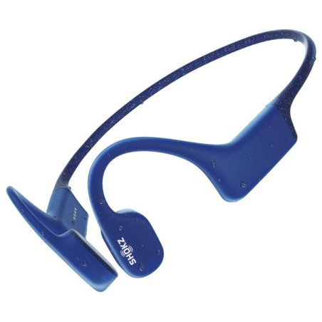 SHOKZ OPENSWIM - Bleu Saphire - Casque audio Natation , Eau Libre - EN STOCK | Planetecycle