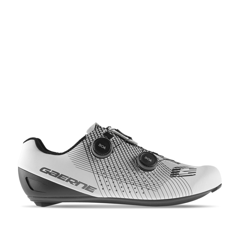 Gaerne G.FUGA White Black - Chaussures velo route | Planetecycle